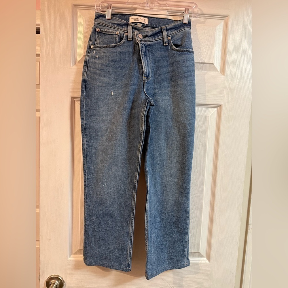 Abercrombie & Fitch Men's Straight Blue Jeans